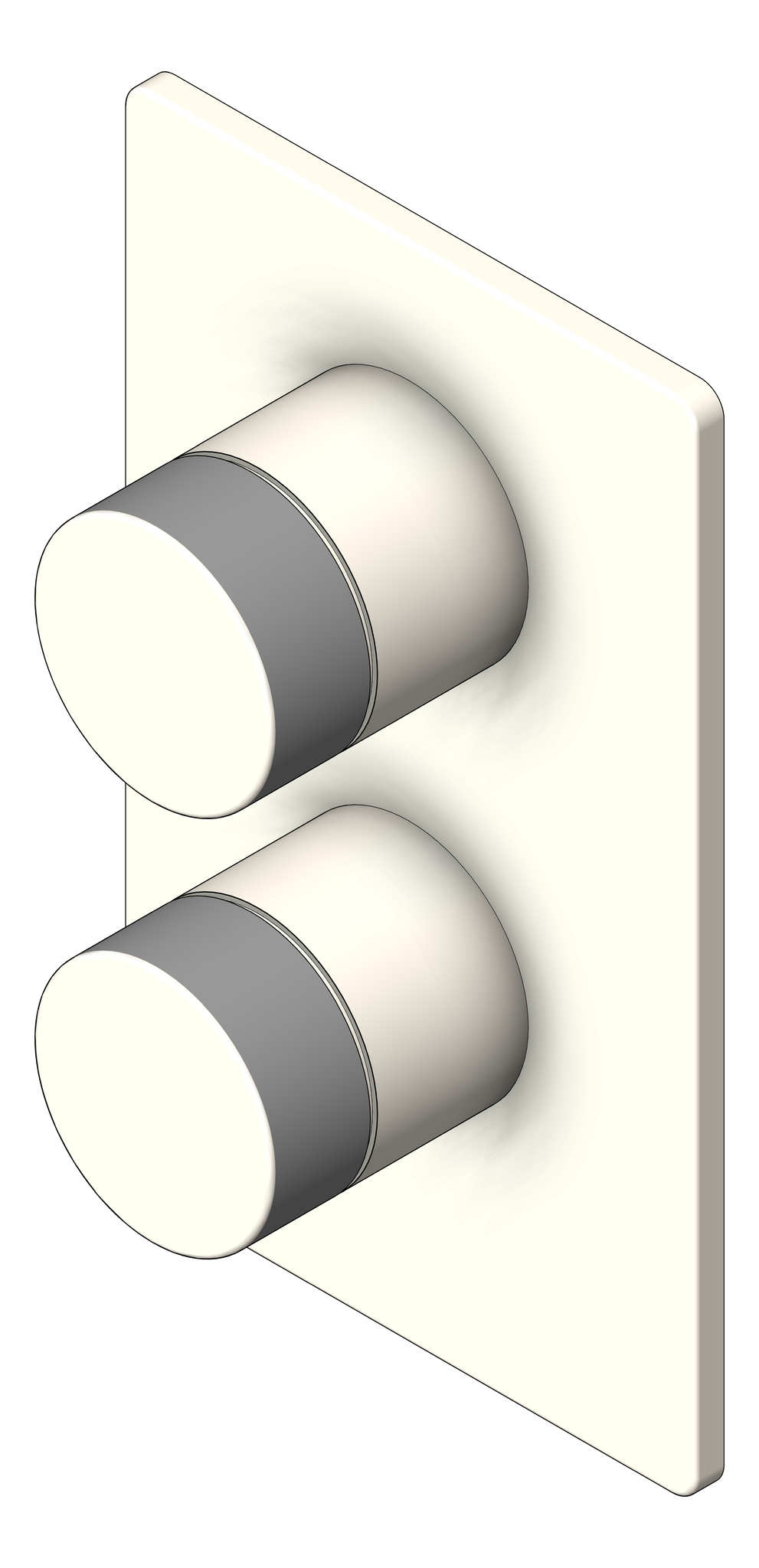 Navigate to MixerTap Wall Abey PocoP BathShower Rectangular