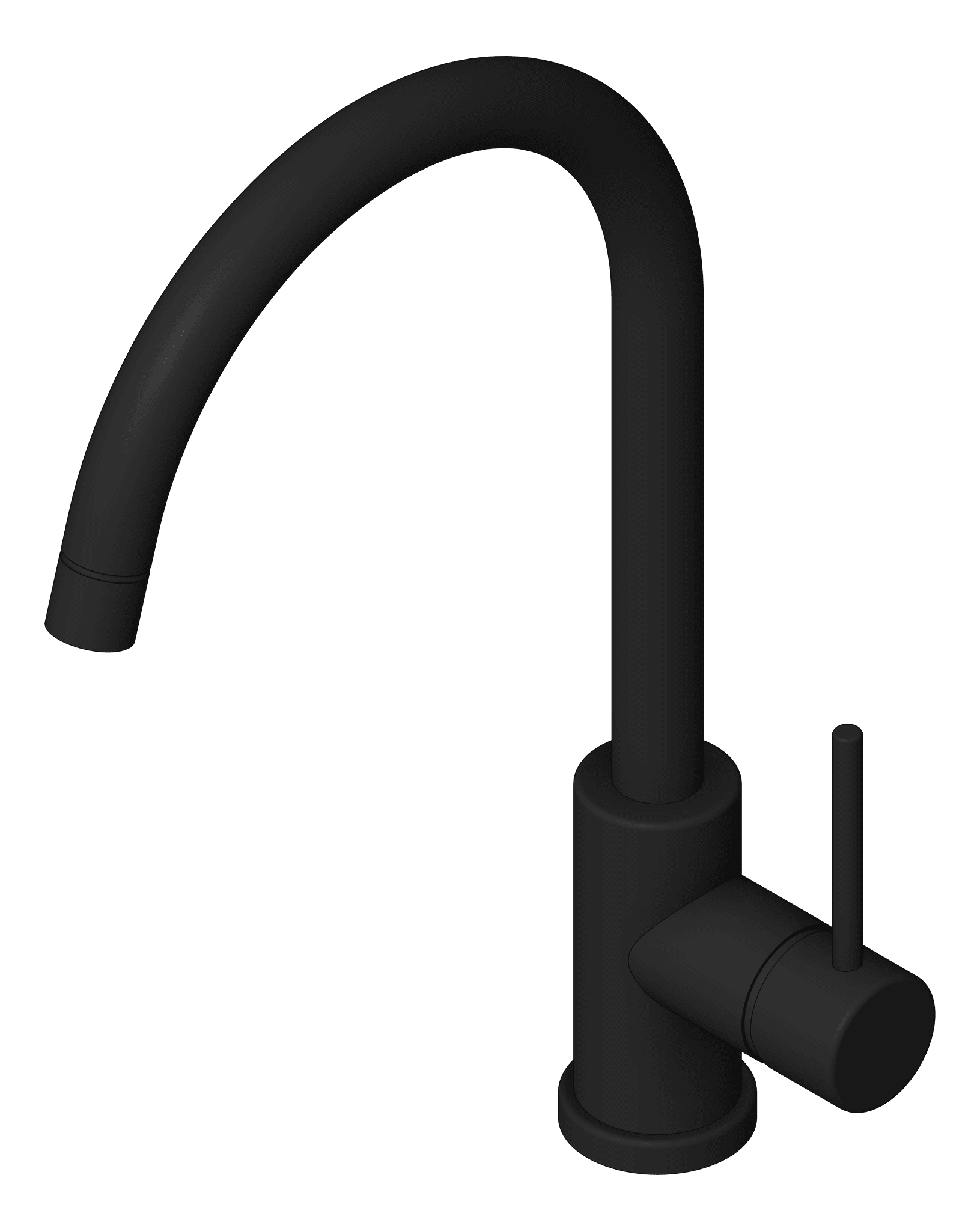 Navigate to Mixer Sink Abey Lucia GooseneckSideLever