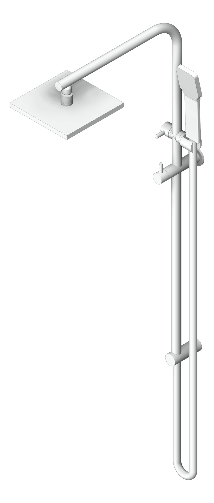 Shower Wall Abey Dual Square