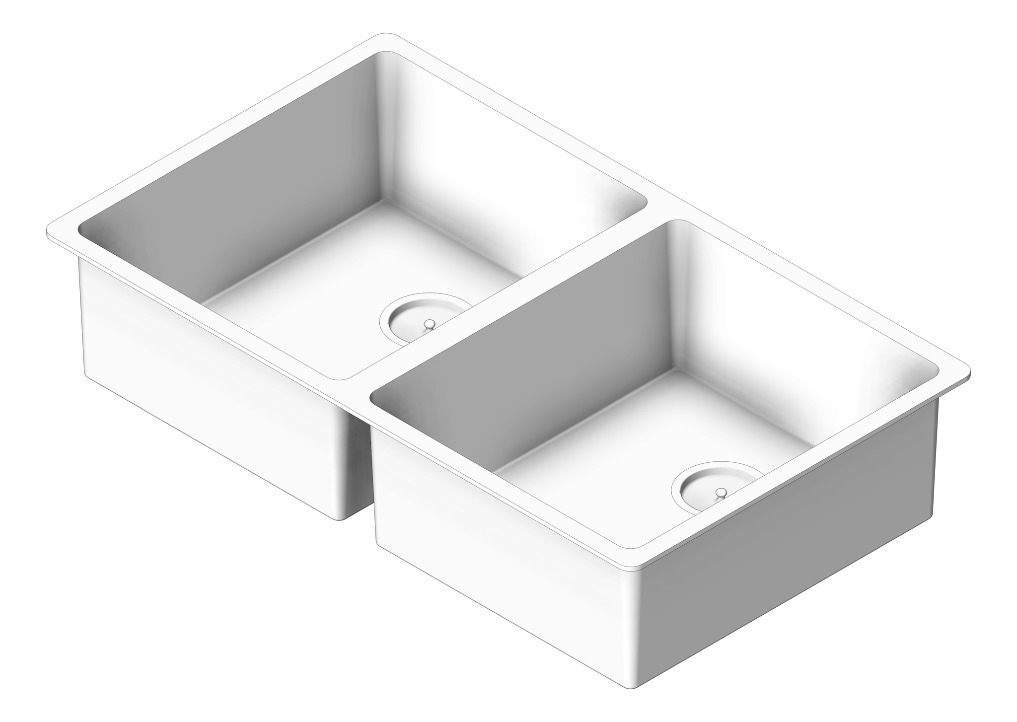 Image of Sink Kitchen Abey BLD Double