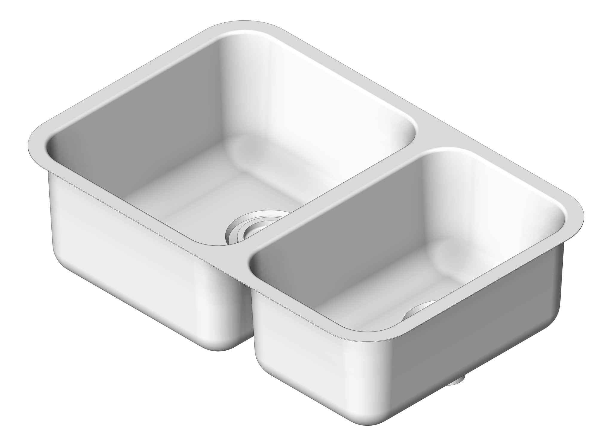 Sink Kitchen Abey Builders OneAndThreeQuarterBowl R50