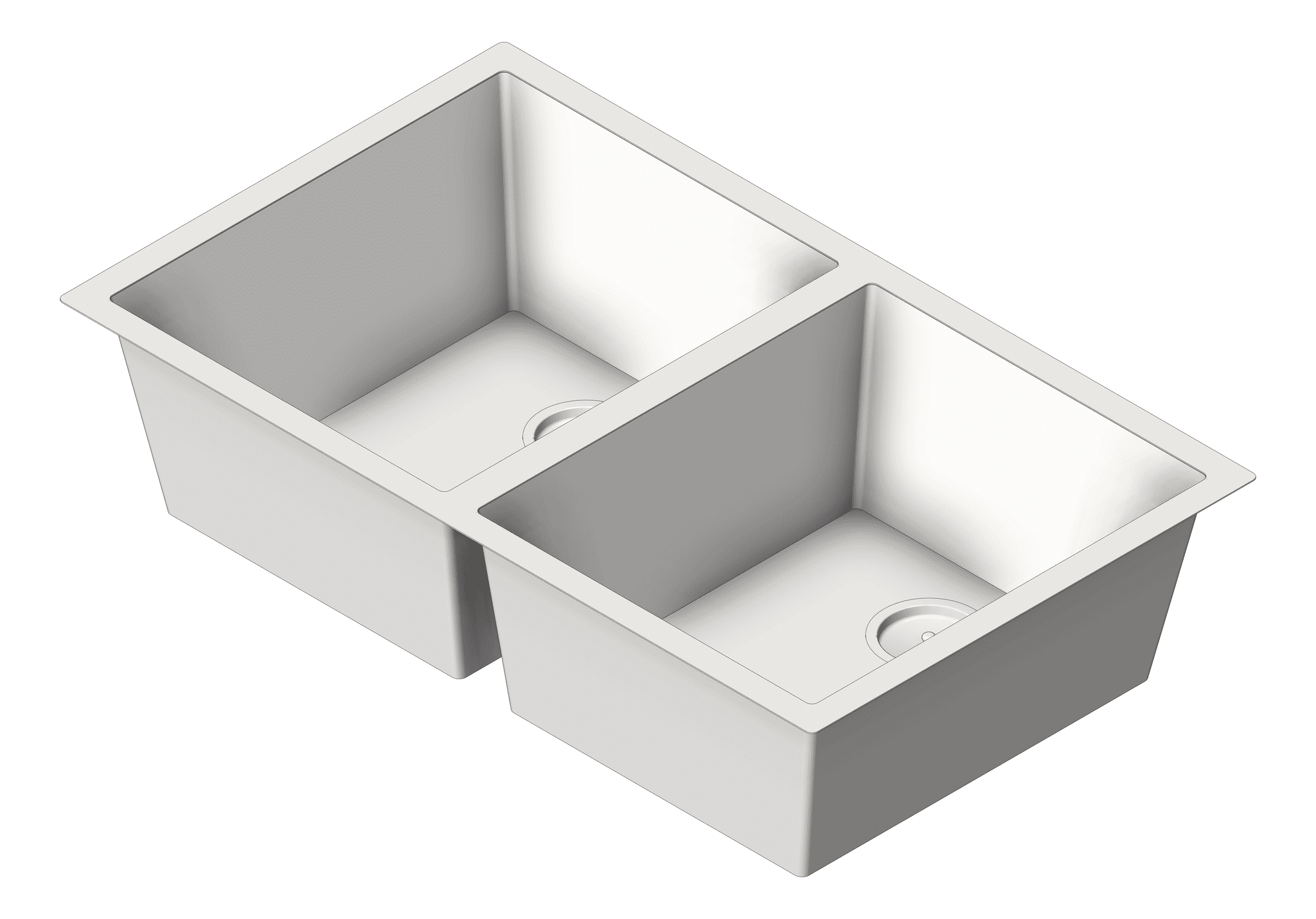 Navigate to Sink Kitchen Abey CUA 340 DoubleBowl Undermount