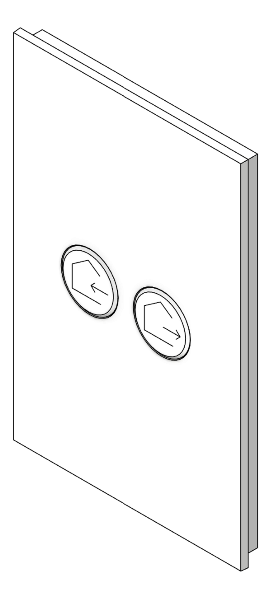 Image of Switch 1Gang2Button LegrandAU Inspyra Smart Wireless ClipIn Master