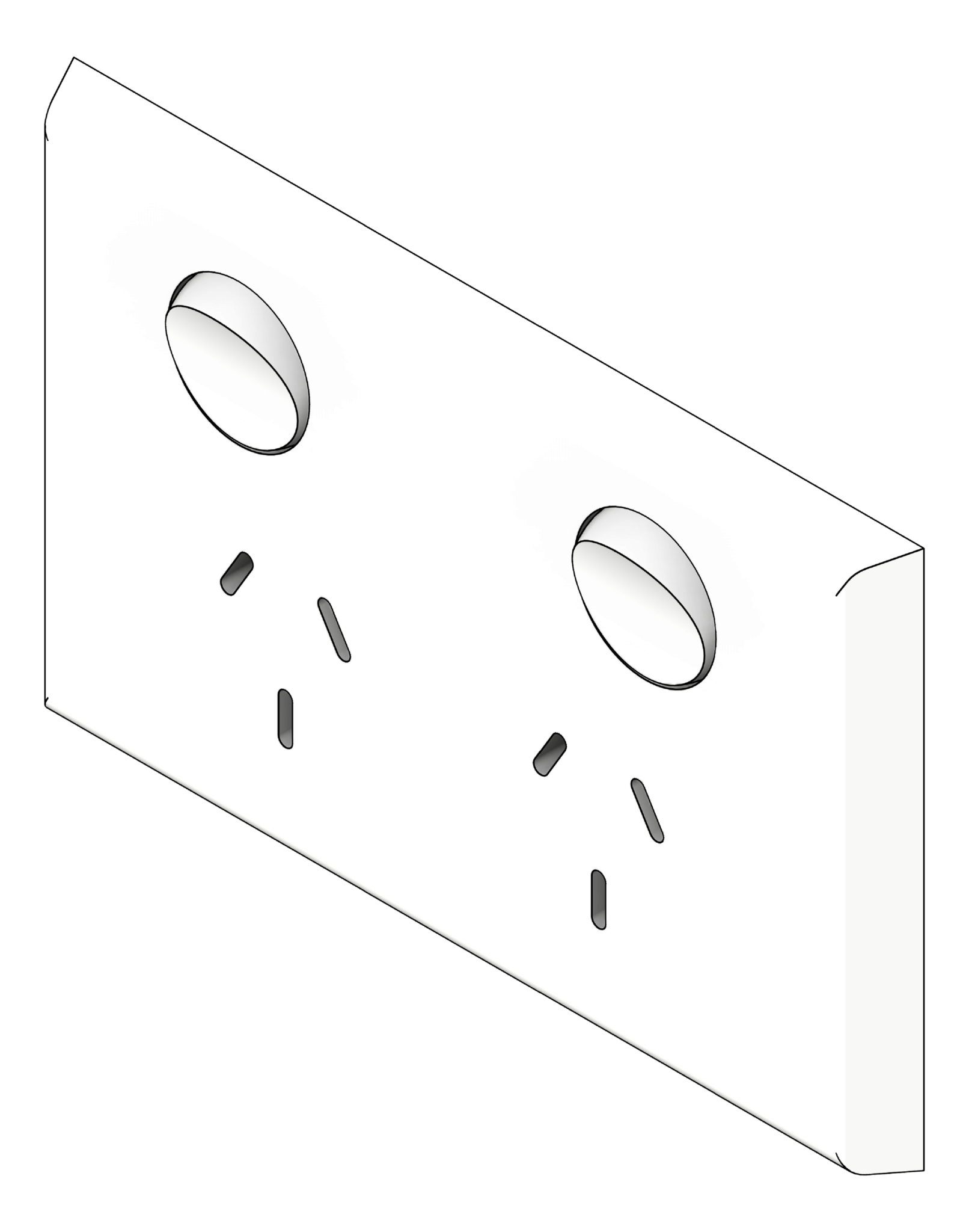 Image of Outlet Power LegrandAU Inspyra Commercial Hor Double 10A