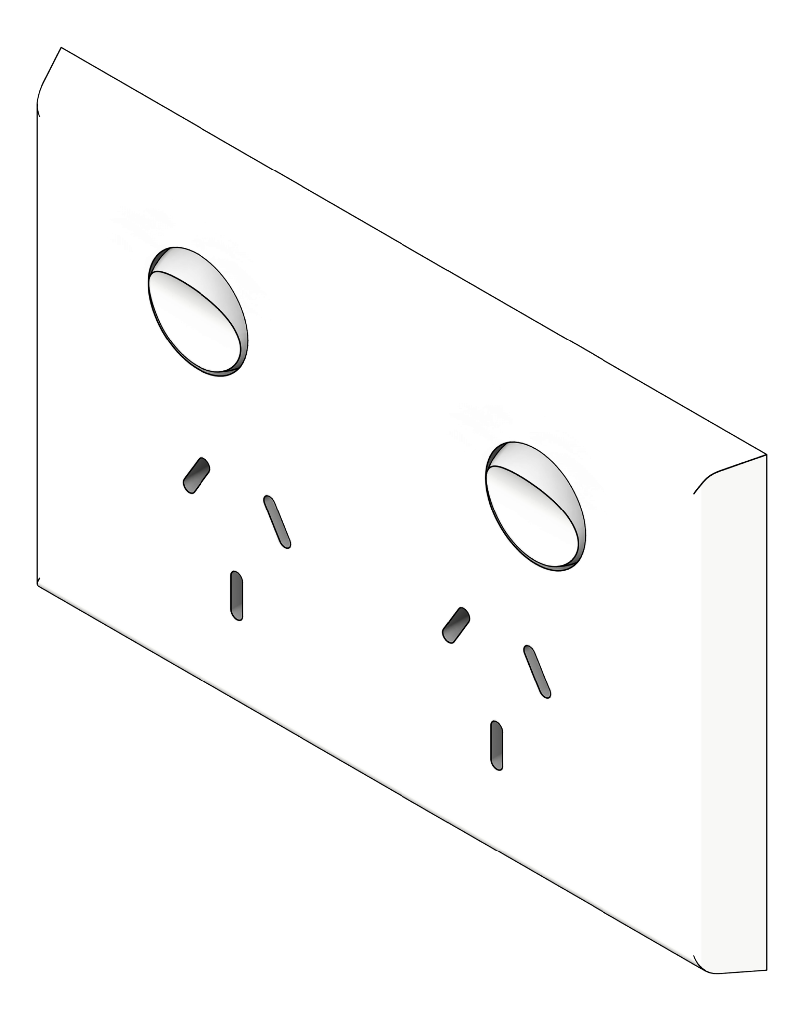 Image of Outlet Power LegrandAU Inspyra Commercial Hor Double DoublePole 10A